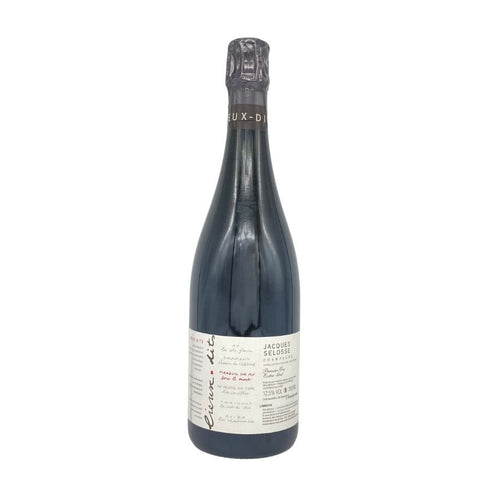 ジャック セロス リューディ マルイユ シュール アイ スー ル モン エクストラ ブリュット 750ml 12.5% JACQUES SELOSSE Lieux-Dits Mareuil sur Ay Sous le Mont Extra Brut シャンパン【U】
