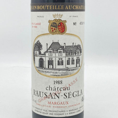 シャトー ローザン セグラ 1988 375ml 12.5% CHATEAU RAUSAN-SEGLA ボルドーワイン【T】