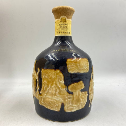 東京都限定◆サントリー 新洋酒天国 発売記念 ウイスキー特級 有田焼 760ml 43% SUNTORY 1273g【V4】