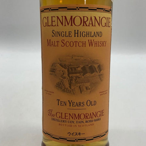 グレンモーレンジ 10年 ハイランドモルト 750ml 43% GLENMORANGIE スコッチウイスキー【I4】