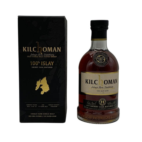 キルホーマン 11年 100% アイラ シェリーカスク マチュアード 700ml 50% KILCHOMAN MACHIR BAY スコッチウイスキー【W1】