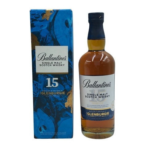 バランタイン グレンバーギー 15年 シングルモルト 700ml 40% Ballantine's GLENBURGIE スコッチウイスキー【H4】