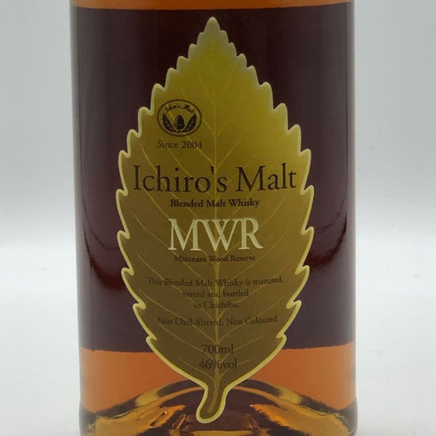 東京都限定◆ベンチャーウイスキー イチローズモルト MWR ミズナラウッドリザーブ 700ml 46% Ichiro's Molt 【F0】