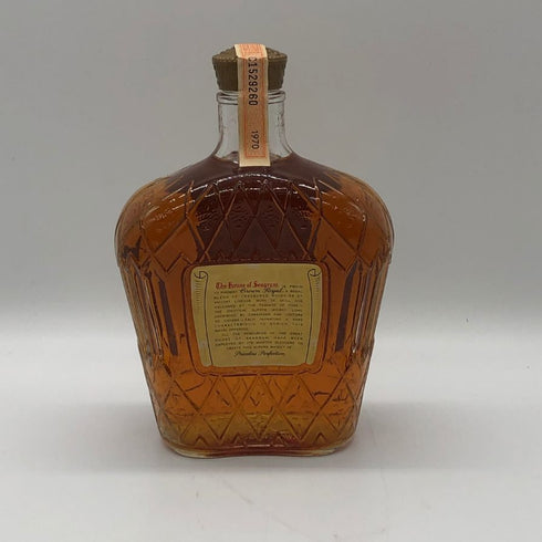 シーグラム クラウン ローヤル 1970 750ml 40% Seagram's Crown Royal ウイスキー【Q4】