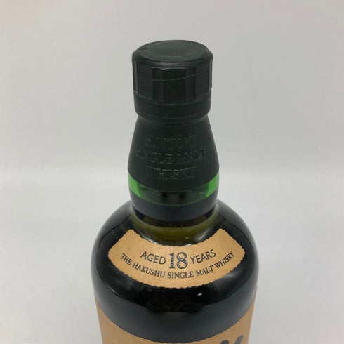 東京都限定◆サントリー 白州 18年 旧ボトル 700ml 43% SUNTORY 箱無し 【L1】