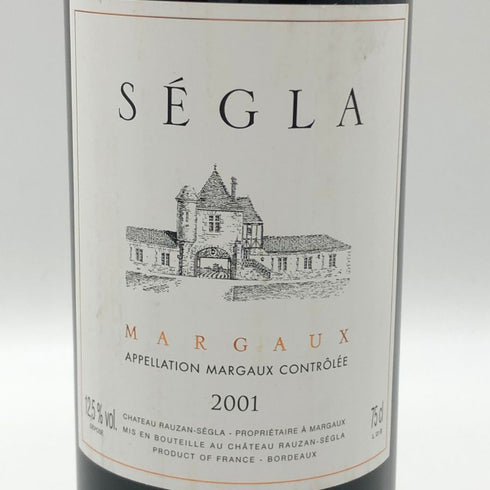 セグラ マルゴー 2001 13.5% 750ml SEGLA ボルドーワイン【C4】