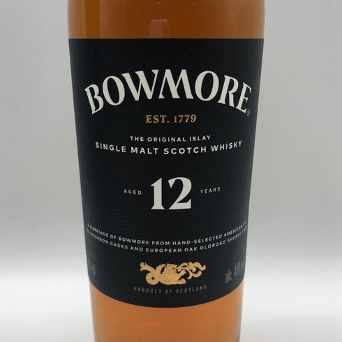 ボウモア 12年 ブラックラベル 700ml 40% BOWMORE スコッチウイスキー【Q4】