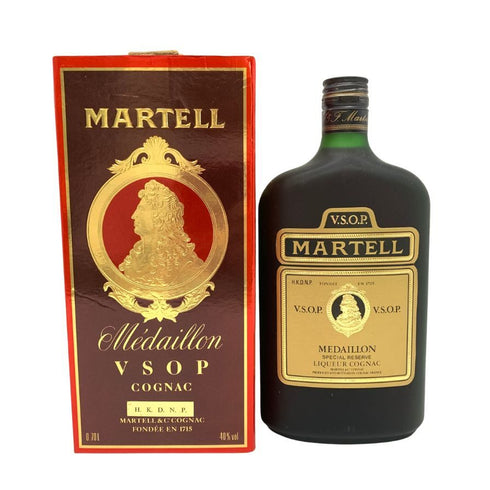 マーテル VSOP メダイヨン スペシャル リザーブ フラスコボトル 700ml 40% MARTELL MEDILLON SPECIAL RESERVE コニャック【S4】
