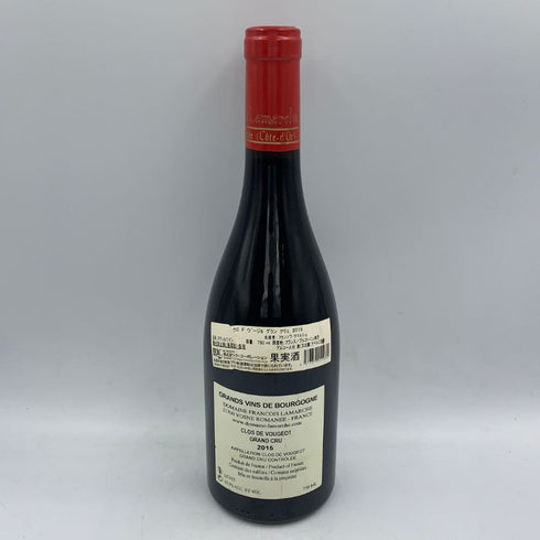 フランソワ ラマルシュ クロ ド ヴージョ グラン クリュ 2015 750ml 13.5% FRANCOIS LAMARCHE Clos de Vougeot Grand Cru ブルゴーニュワイン【U】