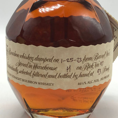 ブラントン シングルバレル 2023 750ml 46.5% Blanton's SINGLE BARREL バーボン【X4】