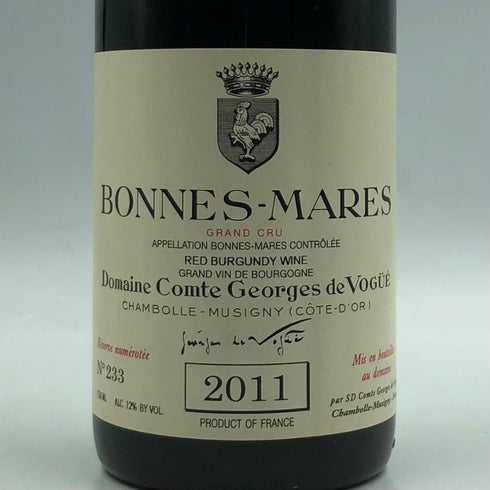 ドメーヌ コント ジョルジュ ド ヴォギュエ ボンヌ マール グラン クリュ 2011 750ml 12% Domeine Comte Georges de Vogue Bonnes Mares Grand Cru ブルゴーニュワイン【R1】