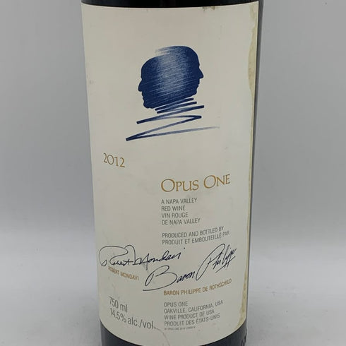 オーパスワン 2012 750ml 14.5% OPUS ONE カリフォルニアワイン【L4】