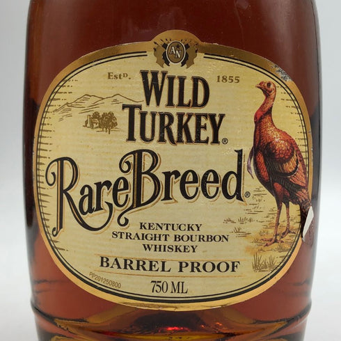 ワイルドターキー レアブリード バレル プルーフ 750ml 54.2 WILD TURKEY アメリカウイスキー【S2】