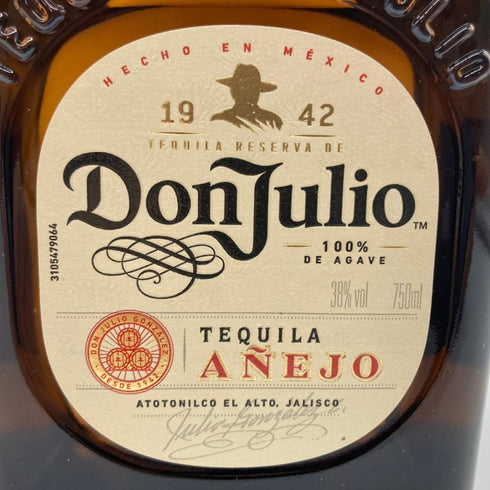 ドンフリオ アネホ 750ml 38% DONJULIO ANEJO テキーラ【A】