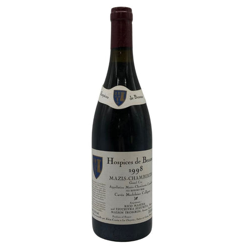 オスピス ド ボーヌ マジ シャンベルタン グランクリュ キュヴェ マドレーヌ コリニョン 1998 750ml 13.5% Hospices de Beaune Mazis Chambertin Grand Cru Cuvee Madeleine Collignon ブルゴーニュワイン【W0】