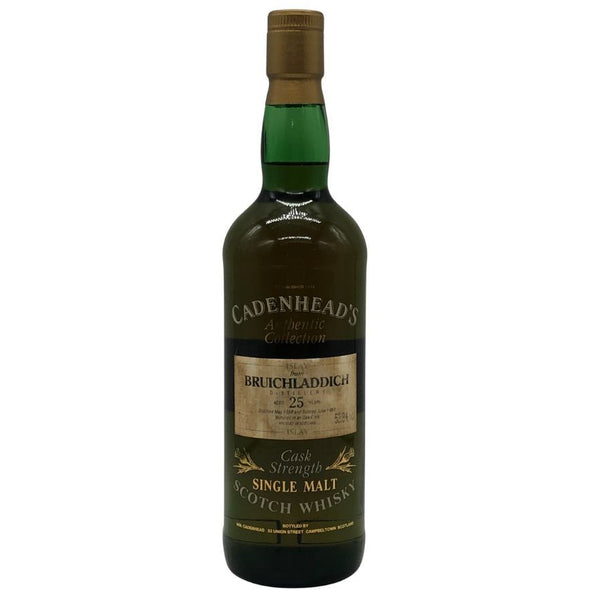 ブルイックラディ 25年 ケイデンヘッド オーセンティック コレクション 1968 カスクストレングス 700ml 53.8% BRUICHLADDICH CADENHEAD'S スコッチウイスキー【同梱不可】【E0】