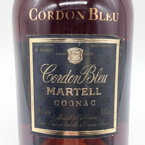 マーテル コルドンブルー グリーンボトル 旧ラベル 700ml 40% MARTELL CORDON BLEU コニャック【H2】