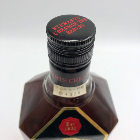 スチュワーツ クリーム オブ ザ バーレー 特級 スコッチウイスキー 黒ラベル 750ml 43% STEWARTS CREAM OF THE BARLEY スコッチウイスキー【I2】