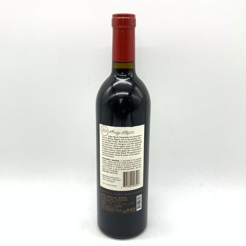 セダル クノール ヴィンヤード カベルネ ソーヴィニヨン 2017 750ml 14.5% Cedar Knoll Vineyard カリフォルニアワイン【Q4】
