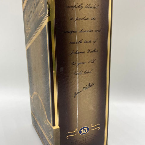 ジョニーウォーカー 15年 ゴールドラベル 750ml Johnnie Walker スコッチウイスキー【X4】