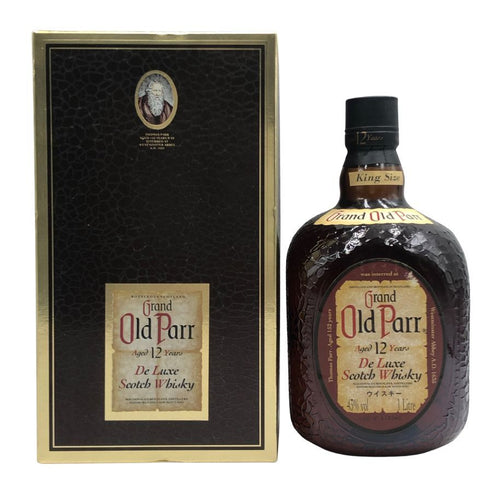 グランド オールドパー 12年 デラックス 1000ml 43% Grand Old Parr De Luxe スコッチウイスキー【C1】