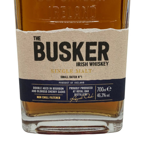 バスカー シングルモルト スモールバッチ No.1 700ml 46.3% BUSKER アイリッシュウイスキー【Y1】