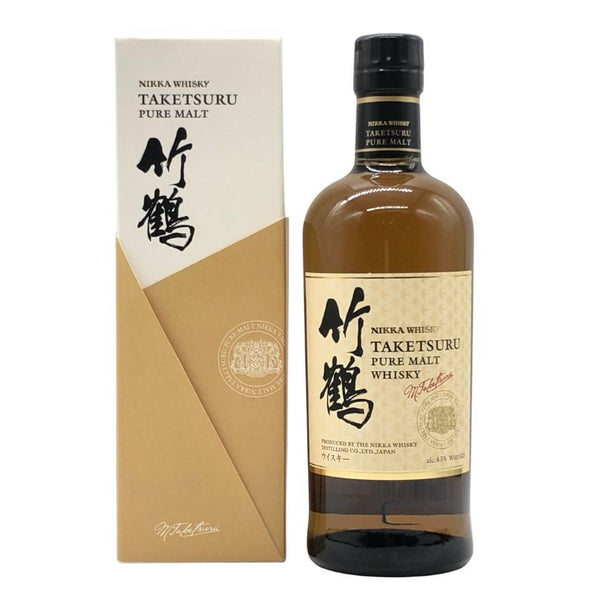 東京都限定◆ニッカ 竹鶴 ピュアモルト 白ラベル 700ml 43% NIKKA 【A3】