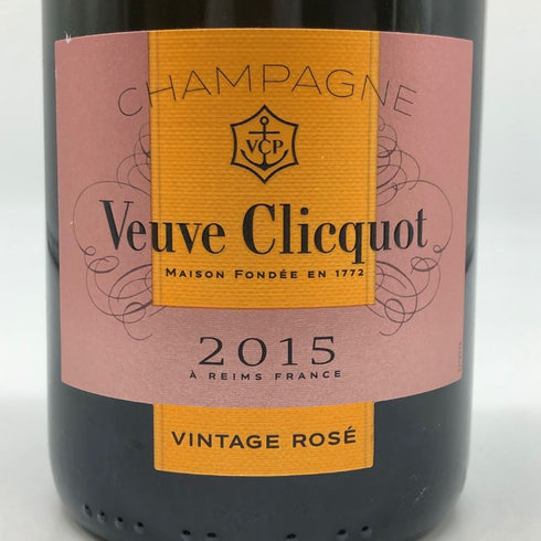 ヴーヴ クリコ ヴィンテージ ロゼ 2015 750ml Veuve Clicquot VINTAGE ROSE シャンパン【V4】