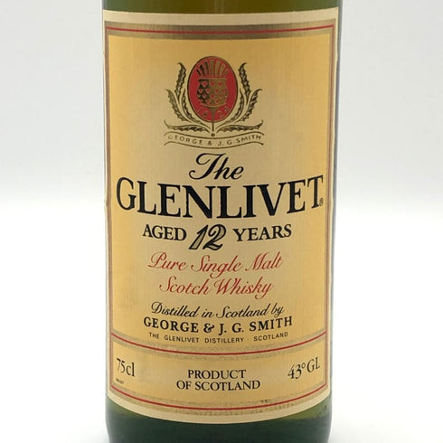 グレンリベット 12年 アンブレンデッド 赤アザミ 750ml 43% THE GLENLIVET スコッチウイスキー【A3】