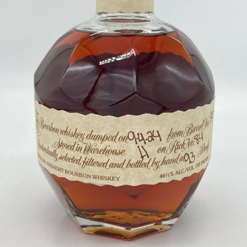 ブラントン シングルバレル 2024 750ml 46.5% Blanton's SINGLE BARREL バーボン【F2】