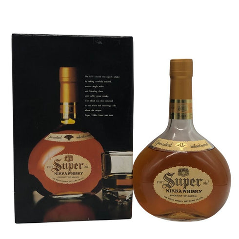 東京都限定◆ニッカ ウイスキー スーパーニッカ レア オールド 750ml 43% NIKKA Whisky Super NIKKA rare old 【Z1】