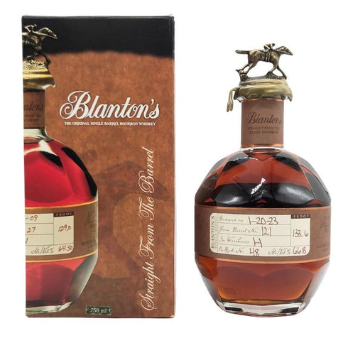 ブラントン ストレート フロム ザ バレル 2023 750ml 66.8% Blanton's Straight From The Barrel バーボン【W】