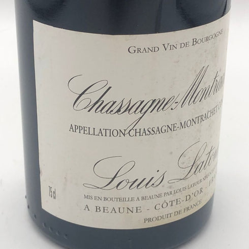 ルイ ラトゥール シャサーニュ モンラッシェ 2014 750ml 13.5% Louis Latour Chassagne Montrachet 白ワイン【U4】