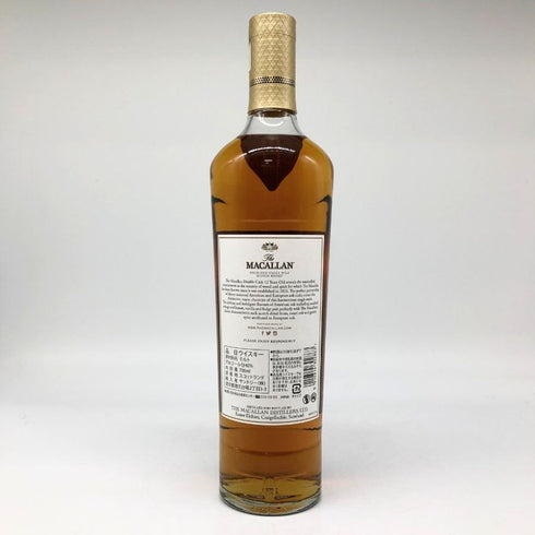 ザ マッカラン 12年 ダブルカスク 700ml 40% The MACALLAN 箱付 スコッチウイスキー【R】
