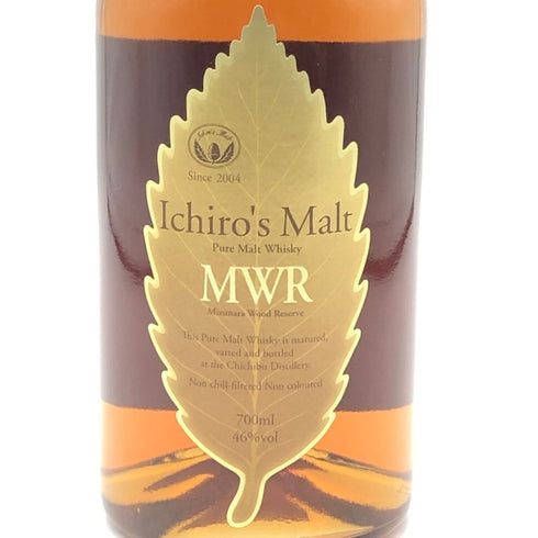 東京都限定◆ベンチャーウイスキー イチローズモルト MWR ミズナラウッドリザーブ 700ml 46% Ichiro's Molt 【C3】