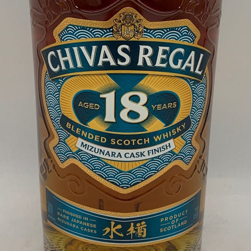 シーバスリーガル 18年 ミズナラ カスクフィニッシュ 700ml 40% CHIVAS REGAL MIZUNARA CASK FINISH スコッチウイスキー【E4】