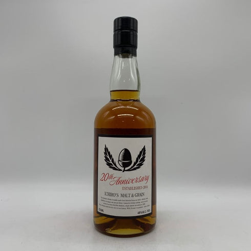 東京都限定◆ベンチャーウイスキー イチローズモルト&グレーン 20th アニバーサリーエディション 700ml 48% Ichiro's Malt 【L4】