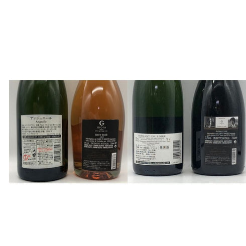 スパークリングワイン まとめ【4本セット】12% 750ml スパークリングワイン【20】