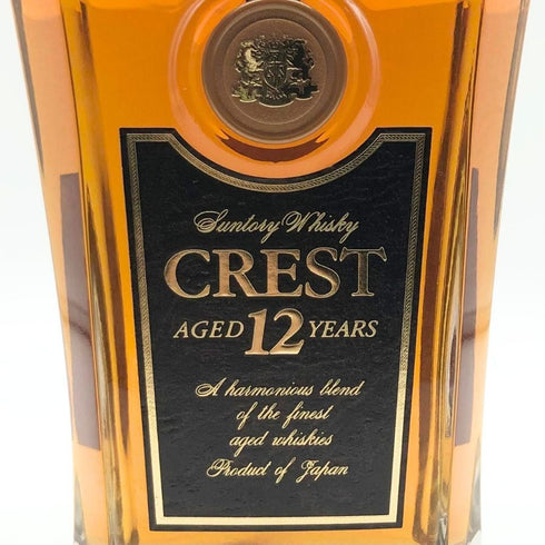 東京都限定◆サントリー クレスト 12年 向獅子マーク 700ml 43% SUNTORY 【H】