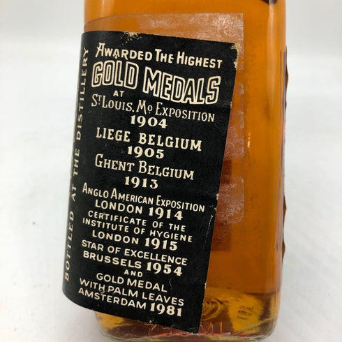 ジャックダニエル オールド No.7 旧ボトル 750ml 43% JACK DANIELS OLD アメリカウイスキー【T1】