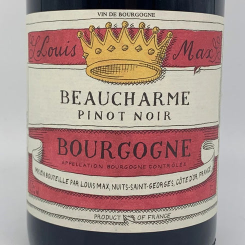 ルイ マックス ボーシャルム ピノ ノワール 2016 750ml 12.5% Louis Max Beaucharme Pinot Noir ブルゴーニュワイン【F1】