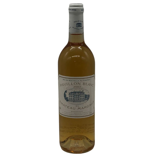 パヴィヨン ブラン デュ シャトー マルゴー 2003 750ml PAVILLON BLANC DU CHATEAU MARGAUX 白ワイン【K1】