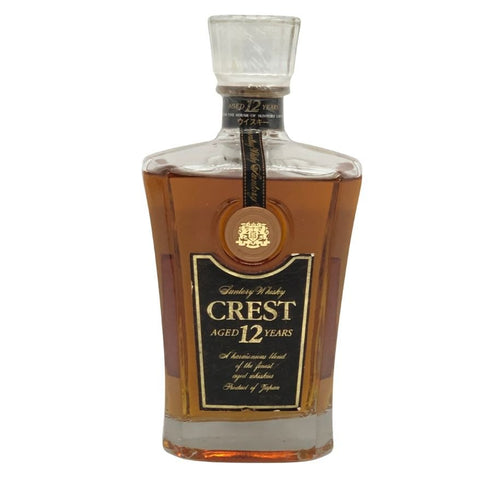 東京都限定◆サントリー クレスト 12年 向獅子マーク 700ml 43% SUNTORY 【F2】