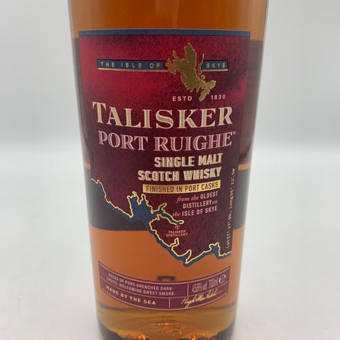タリスカー ポート リー ポートカスク 赤ラベル 45.8% 700ml TALISKER PORT スコッチウイスキー【I4】