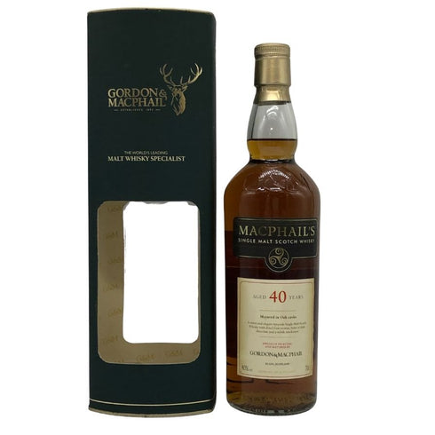 ゴードン&マクファイル マクファイルズ 40年 マチュアード イン オークカスク 700ml 40% Gordon&MacPhail MacPhail’s スコッチウイスキー【B4】
