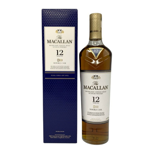 ザ マッカラン 12年 ダブルカスク 700ml 40% The MACALLAN 箱付 スコッチウイスキー【F】