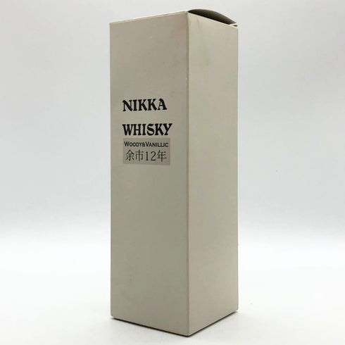 東京都限定◆ニッカ 余市 12年 ウッディ&バニラ 500ml 55% NIKKA 【K0】