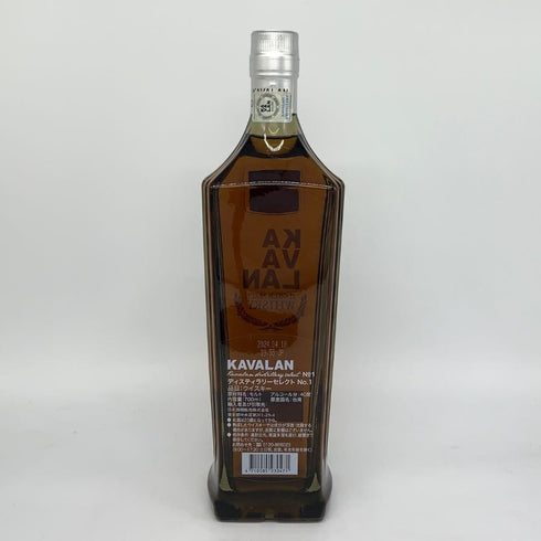 カヴァラン ディスティラリー セレクト NO.1 40% 700ml KAVALAN ウイスキー【T1】