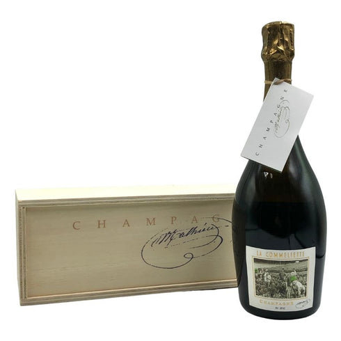 ラ コムリエット ブリュット セルジュ マチュー 750ml 12% LA COMMELIETTE シャンパン【I3】