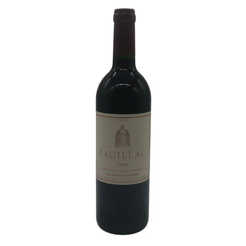 ポイヤック ド ラトゥール 1995 750ml 12.5% PAUILLAC DE LATOUR ボルドーワイン【H2】